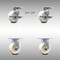 Service Caster 5 Inch Stainless Steel Nylon Caster Set with 2 Brakes/Swivel Lock 2 Rigid SCC SCC-SS30S520-NYB-TLB-BSL-2-R-2 - alternate 1